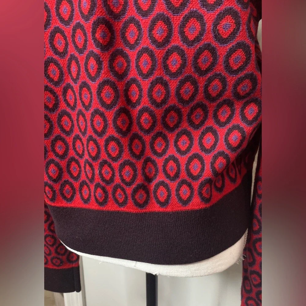 Dries Van Noten Tiny Dot Merino Wool Sweater